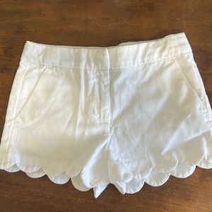 J. crew Crewcuts girls white shorts size 7
